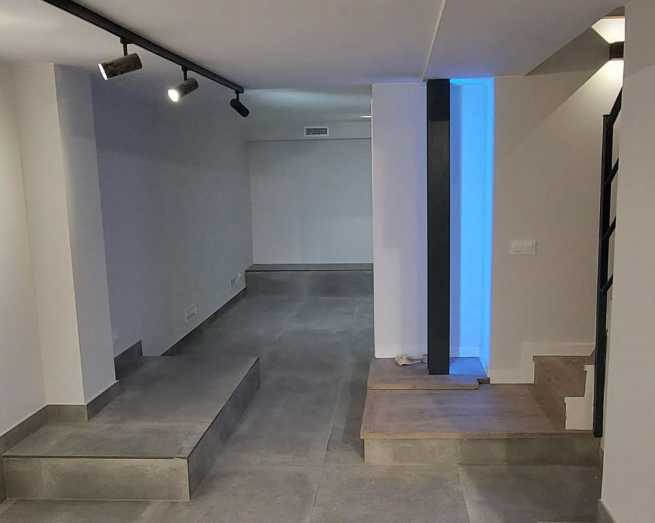 Reforma escalera y sótano villa Castellón