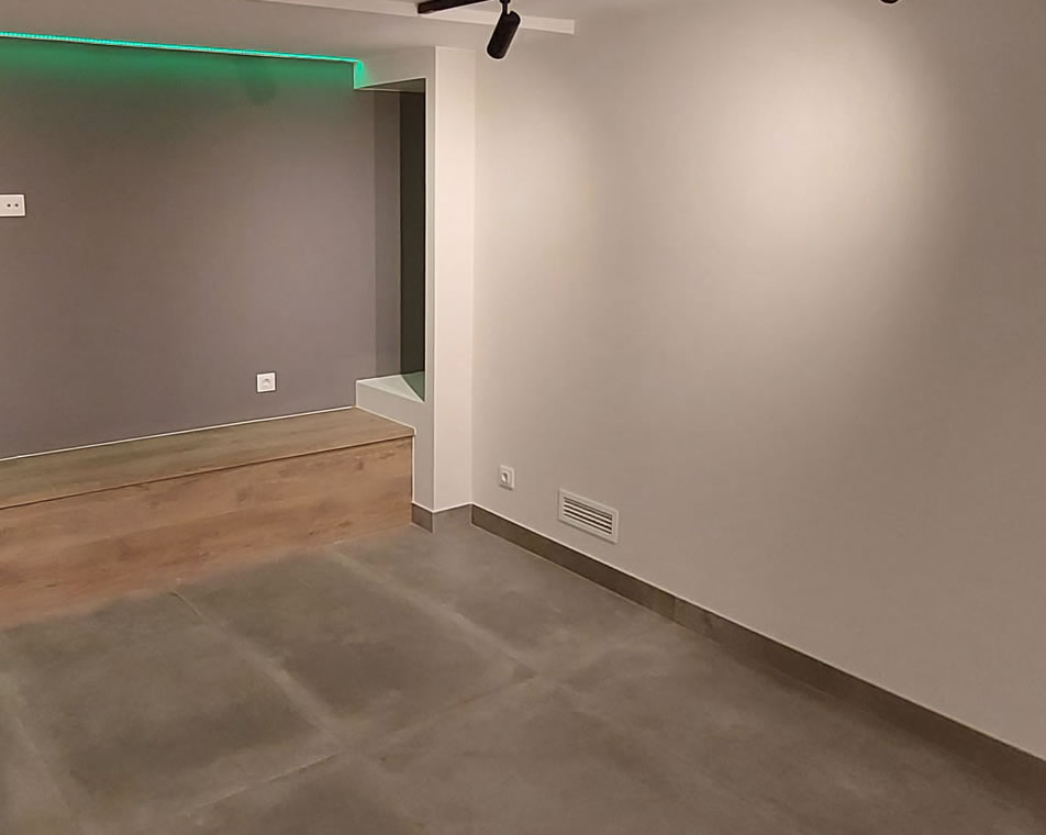 Reforma escalera y sótano villa Castellón